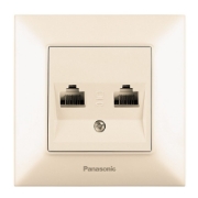 Imagine PRIZA DATE DUBLA RJ45 CAT5e ARKEDIA SLIM BEJ