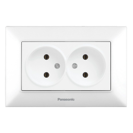 Imagine PRIZA DUBLA 16A 250V ARKEDIA SLIM ALB