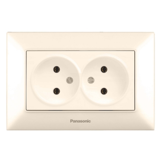 Imagine PRIZA DUBLA 16A 250V ARKEDIA SLIM BEJ