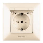 Imagine PRIZA SCHUKO CU CAPAC 16A  ARKEDIA SLIM BEJ