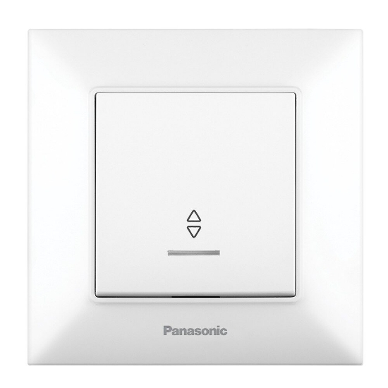 Imagine INTRERUPATOR SCARA CU LED ARKEDIA SLIM ALB PANASONIC