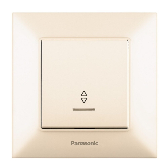 Imagine INTRERUPATOR SCARA CU LED ARKEDIA SLIM BEJ PANASONIC