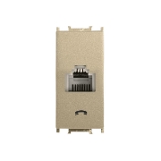 Imagine PRIZA TELEFON MODULAR AURIU INCHIS 1M