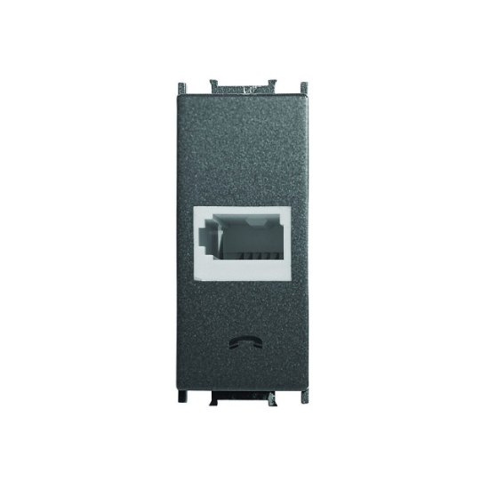 Imagine PRIZA TELEFON MODULAR NEGRU 1M PANASONIC