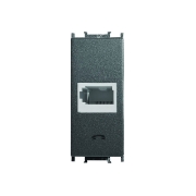 Imagine PRIZA TELEFON MODULAR NEGRU 1M PANASONIC