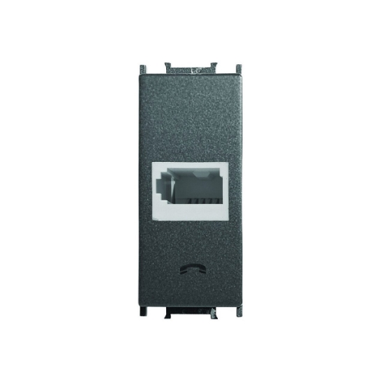 Imagine PRIZA TELEFON MODULAR NEGRU 1M PANASONIC