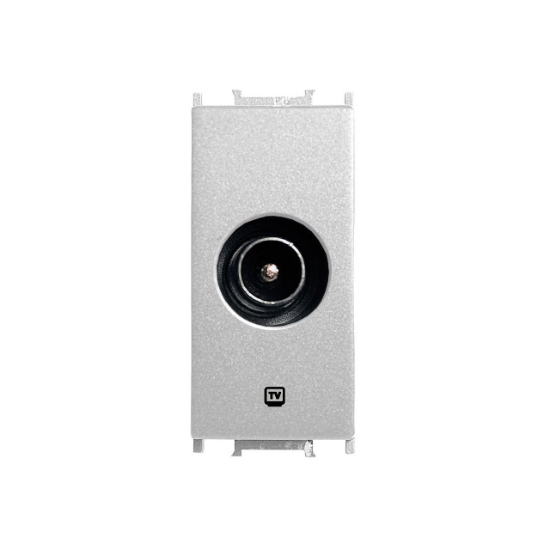 Imagine PRIZA TV FINALA MODULAR ALB METALIC 1M PANASONIC