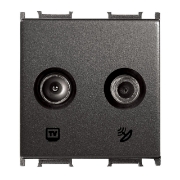 Imagine PRIZA TV SATELIT FINALA MODULAR NEGRU 2M PANASONIC