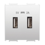 Imagine PRIZA USB 5V-2A  MODULAR ALB 2M PANASONIC