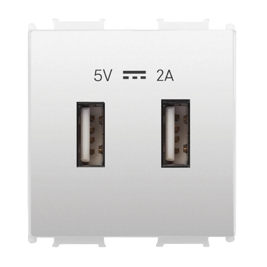 Imagine PRIZA USB 5V-2A  MODULAR ALB 2M PANASONIC