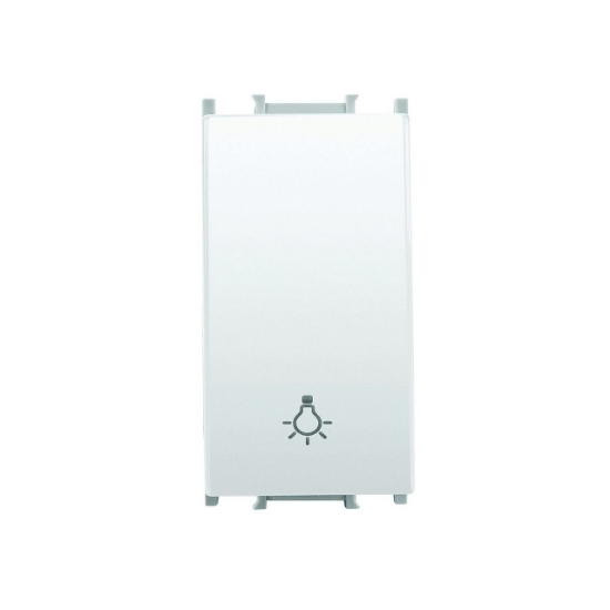 Imagine INTRERUPATOR SCARA CU REVENIRE MODULAR ALB 1M