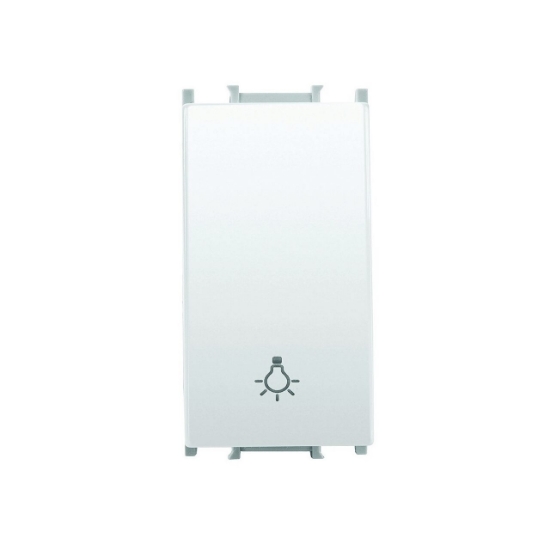 Imagine INTRERUPATOR SCARA CU REVENIRE MODULAR ALB 1M