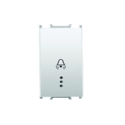 Imagine BUTON SONERIE CU LED MODULAR ALB 1M 24V PANASONIC
