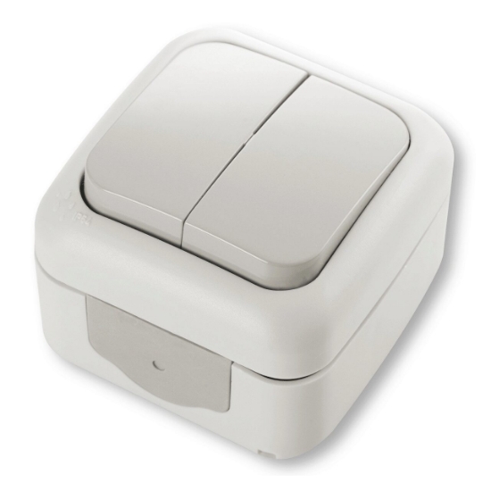 Imagine COMUTATOR IP54 GRI PALMIYE VIKO