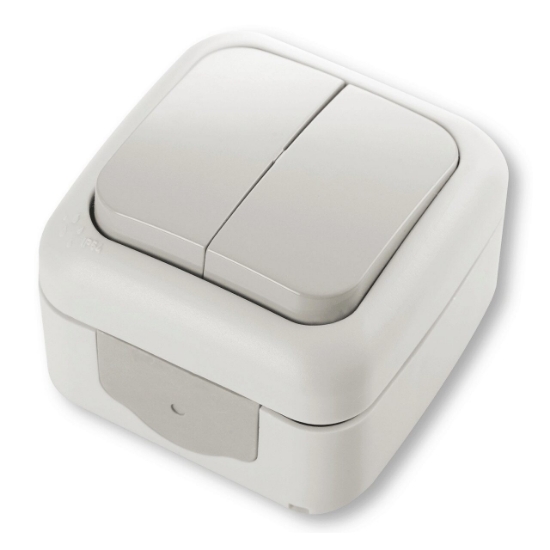Imagine COMUTATOR IP54 GRI PALMIYE VIKO