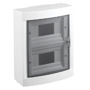 Imagine CUTIE SIGURANTE 16M PT 8x2 RANDURI IP40 USA TRANSPARENTA