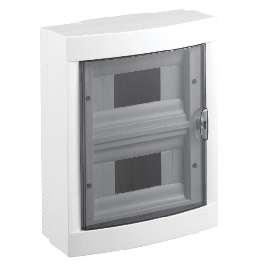 Imagine CUTIE SIGURANTE 16M PT 8x2 RANDURI IP40 USA TRANSPARENTA