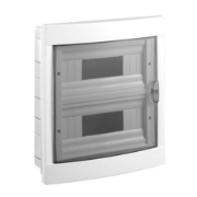 Imagine CUTIE SIGURANTE 24M ST 12x2 RANDURI IP40 USA TRANSPARENTA