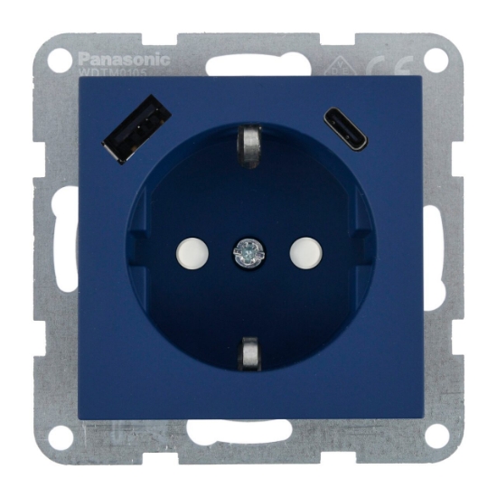 Imagine PRIZA SCHUKO PROT. COP + USB TIP (A+C) MEC. QC KARRE PLUS 55 OCEAN