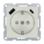 Imagine PRIZA SCHUKO PROT. COP + USB TIP (A+C) MEC. QC KARRE PLUS 55 SANDSTONE