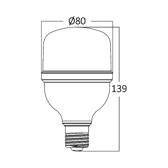Imagine BEC LED 20W T80 6500K 2100lm E27