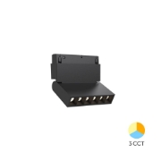 Imagine CORP LED PT SINA MAGNET 12W 1020lm 24gr. 3in1 NEGRU