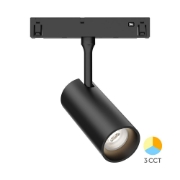 Imagine SPOT LED PE SINA MAGNET 10W 810lm 24gr. 3IN1 NEGRU