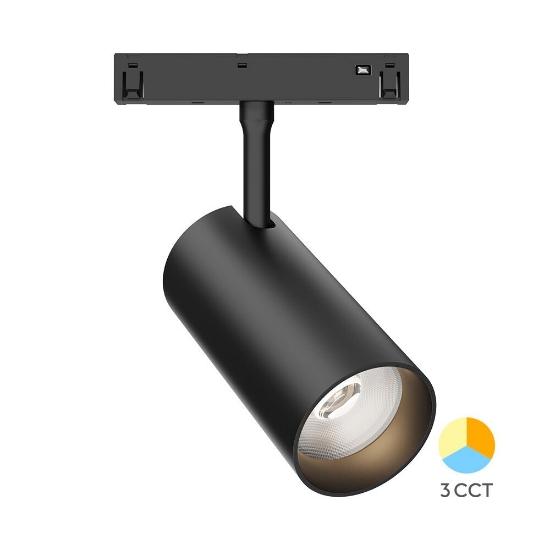 Imagine SPOT LED PE SINA MAGNET 18W 1580lm 24gr.3IN1 NEGRU