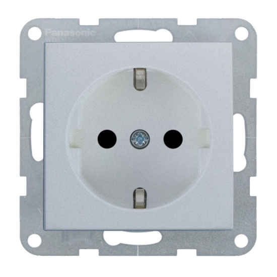 Imagine MECANISM PRIZA SCHUKO KARRE PLUS PANASONIC SILVER