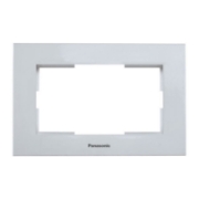 Imagine RAMA PT PRIZA SCHUKO DUBLA KARRE PLUS PANASONIC SILVER