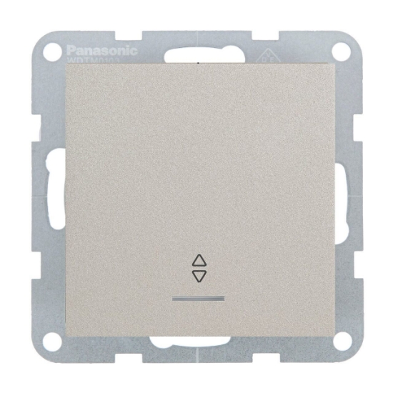 Imagine MECANISM INTRERUPATOR SCARA CU LED KARRE PLUS BRONZ