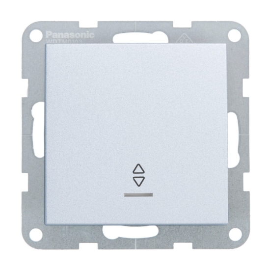 Imagine MECANISM INTRERUPATOR SCARA CU LED KARRE PLUS SILVER
