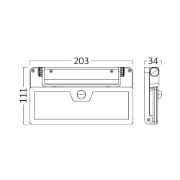 Imagine CORP SOLAR CU SENZOR W3, PT PERETE 10W, 3IN1, IP54