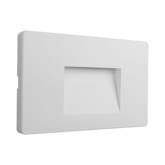 Imagine CORP LED PT, 3W 240lm, 3IN1 VEKTA-B PATRAT ALB IP65