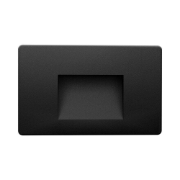 Imagine CORP LED PT, 3W 240lm, 3IN1 VEKTA-B PATRAT NEGRU IP65