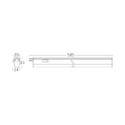 Imagine CORP LINEER LEDLINE 7W 4000K 780LM D:585MM IP20