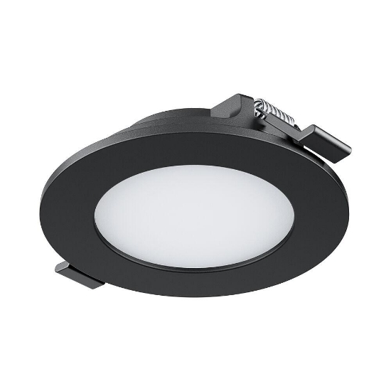 Imagine SPOT LED ROTUND ST 3W 220LM 3IN1 F:85MM IP40 NEGRU