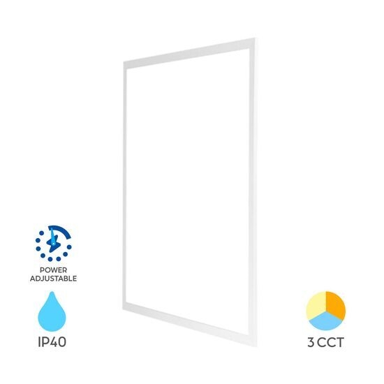 Imagine LED PANEL SLIM 28-33-40W 4400LM 595X595 ALB 3in1 BRAYTRON