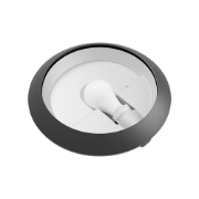 Imagine CORP pt EXTERIOR 1xE27 NAPOLI-PC D:270mm IP65 NEGRU