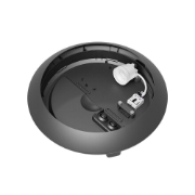 Imagine CORP pt EXTERIOR 1xE27 NAPOLI-PC D:270mm IP65 NEGRU
