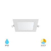 Imagine SPOT LED PATRAT ST 6W 470LM 3IN1 D:128x128MM IP40