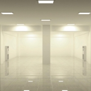 Imagine SPOT LED PATRAT ST 18W 1760lm 3IN1 D:225x225mm IP40