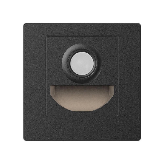 Imagine CORP LED PT TREPTE CU SENZOR 1,5W 3in1 NEGRU