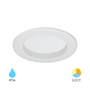 Imagine SPOT CU LED ROTUND D90 9W 3in1 IP54 ALB