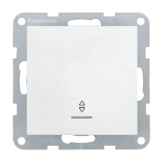 Imagine MECANISM INTRERUPATOR SCARA CU LED QC KARRE PLUS 55 ALB