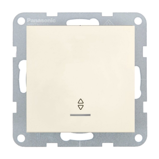 Imagine MECANISM INTRERUPATOR SCARA CU LED QC KARRE PLUS 55 BEJ