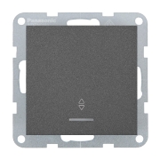 Imagine MECANISM INTRERUPATOR SCARA CU LED QC KARRE PLUS 55 FUMURIU