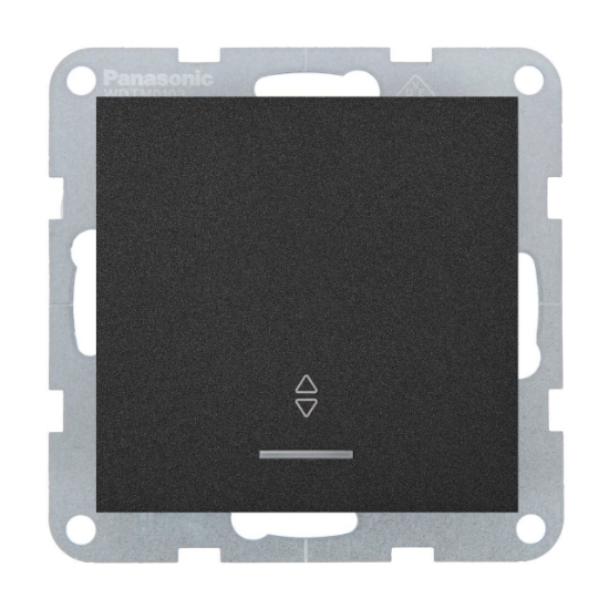Imagine MECANISM INTRERUPATOR SCARA CU LED QC KARRE PLUS 55 NEGRU