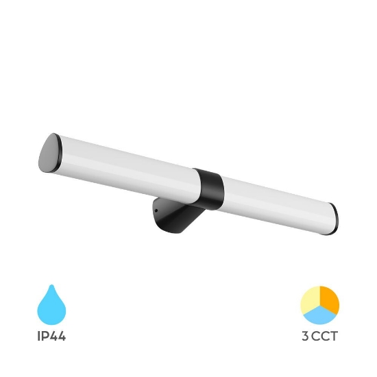 Imagine CORP LED PT BAIE 16W 3in1 600MM NEGRU IP44 LILY-B