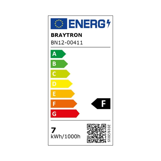 Imagine CORP LED PT BAIE 7W 4000K 400MM NEGRU IP44 LILY-C